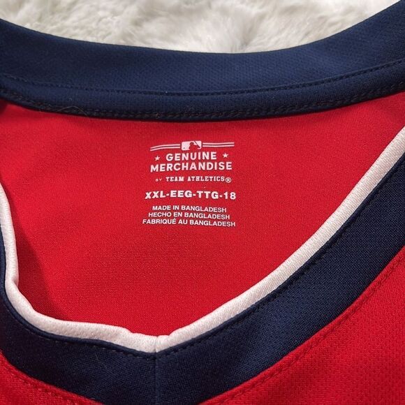 Cleveland Indians Baseball Jersey/T-Shirt. Boys size XXL - Picture 6 of 6